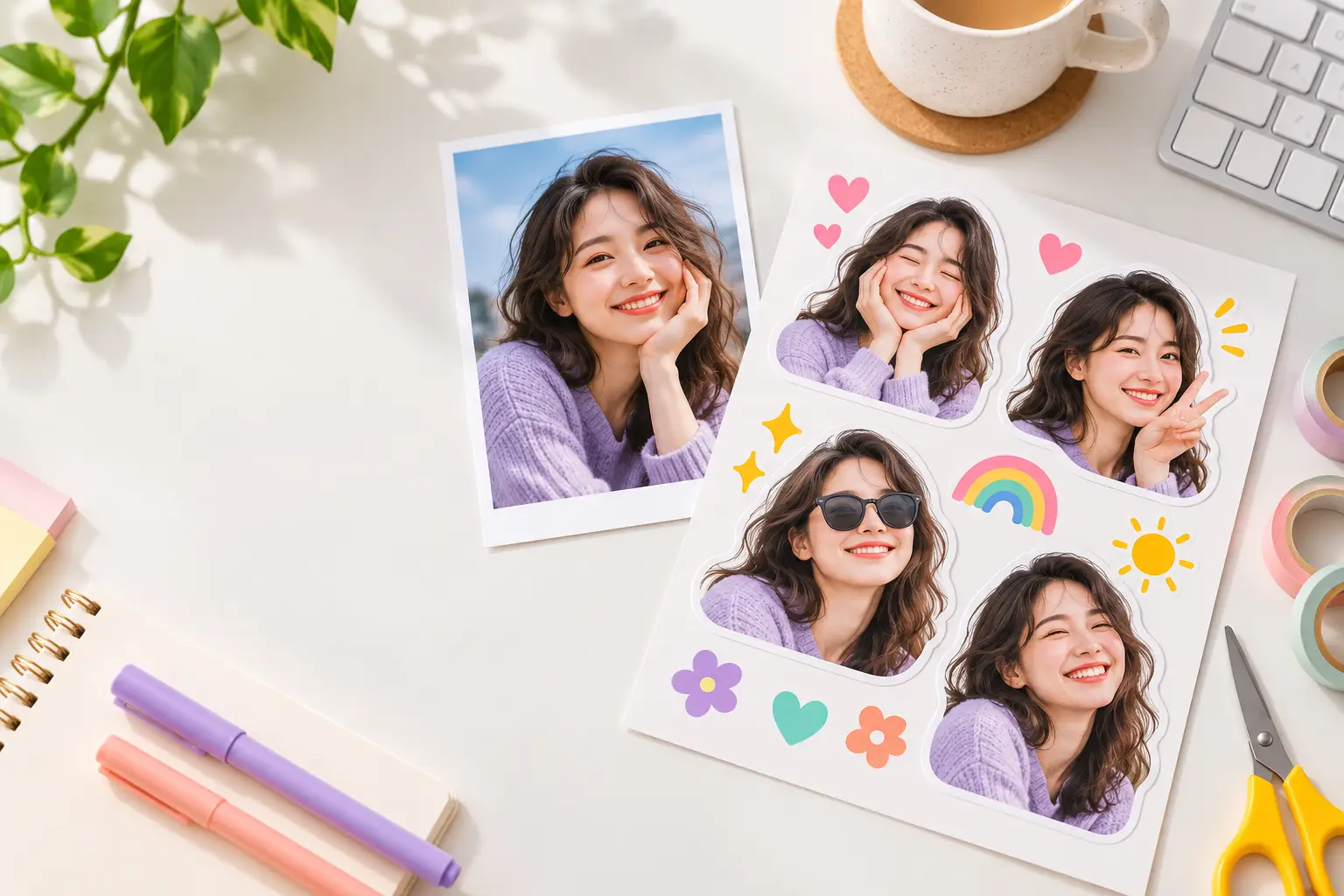 How to Turn a Photo Into a Sticker Without Photoshop or Design Skills